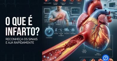 Representação hiper-realista de uma artéria coronária obstruída por um coágulo sobre uma placa de aterosclerose, reduzindo o fluxo de sangue para uma região do coração e causando infarto do miocárdio.