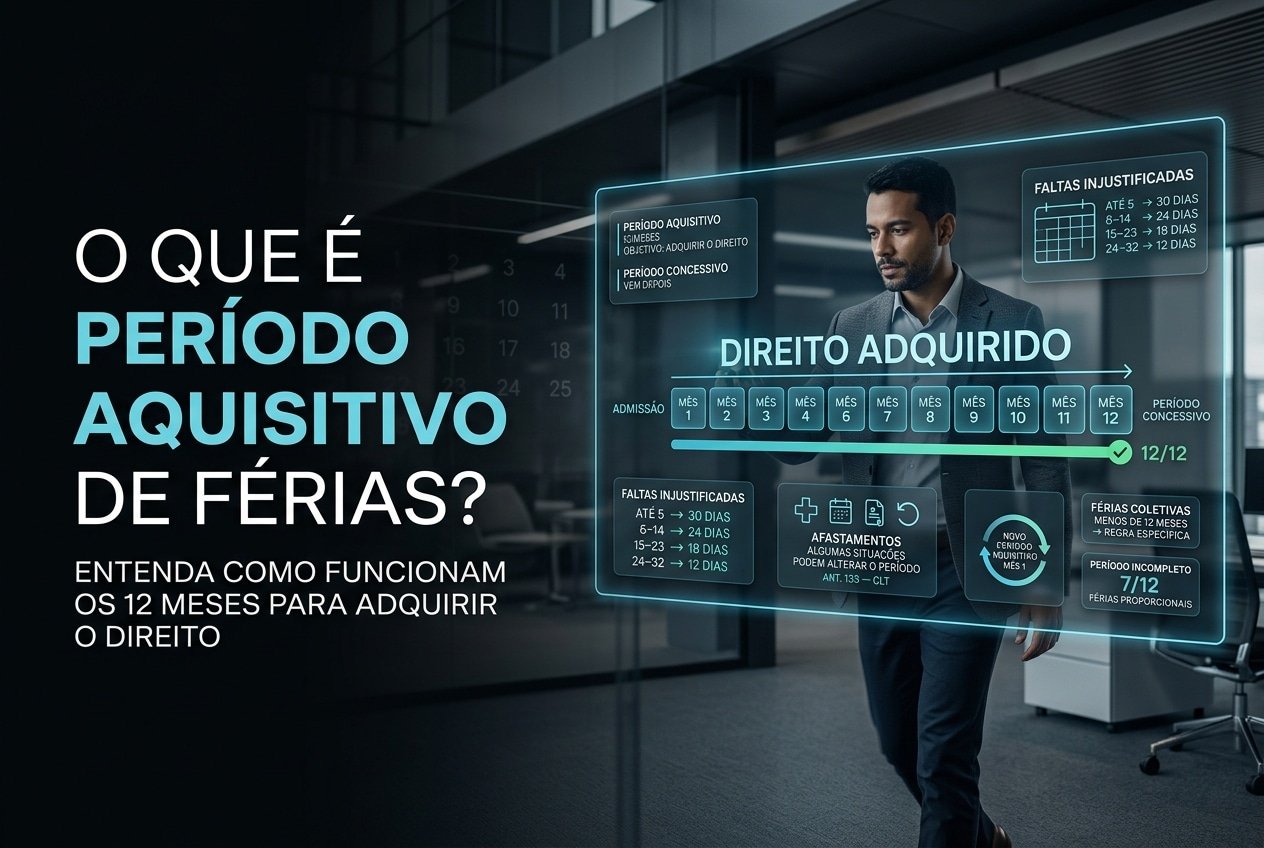 O que é Período Aquisitivo de Férias? Entenda Como Funcionam os 12 Meses