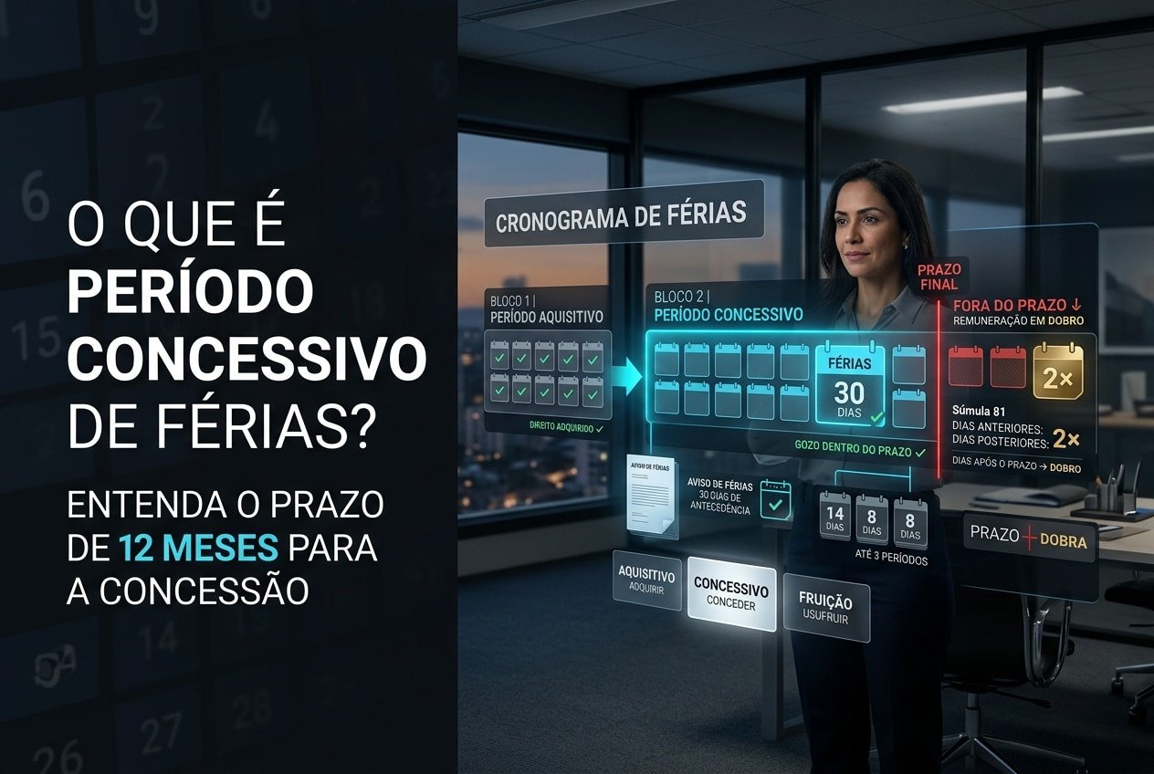 O que é Período Concessivo de Férias? Entenda o Prazo de 12 Meses
