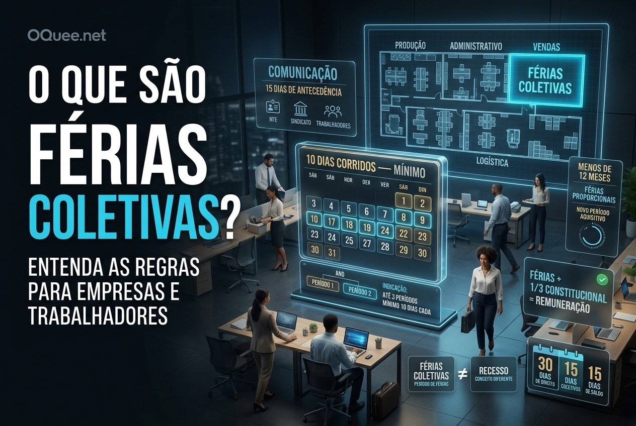 O que são Férias Coletivas? Entenda Como Funcionam e Quais São as Regras