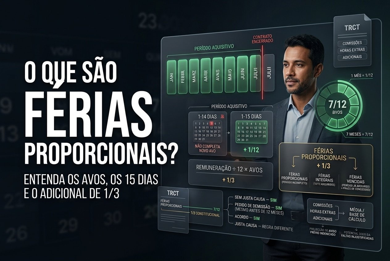 O que são Férias Proporcionais? Entenda Como Calcular na Rescisão